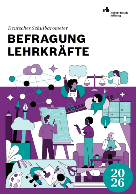 Titelbild der Publikation "Deutsches Schulbarometer - Befragung Lehrkräfte 2026"