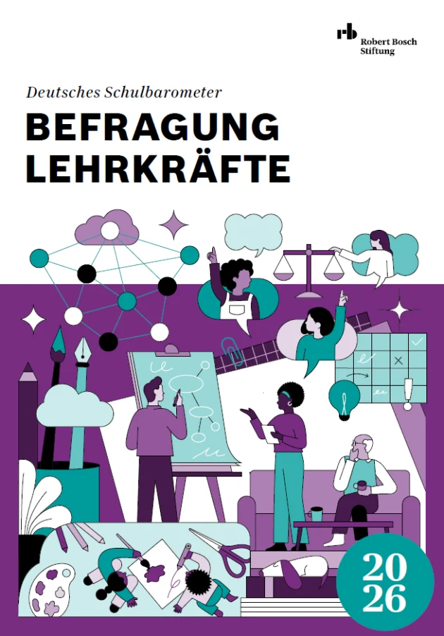 Titelbild der Publikation "Deutsches Schulbarometer - Befragung Lehrkräfte 2026"