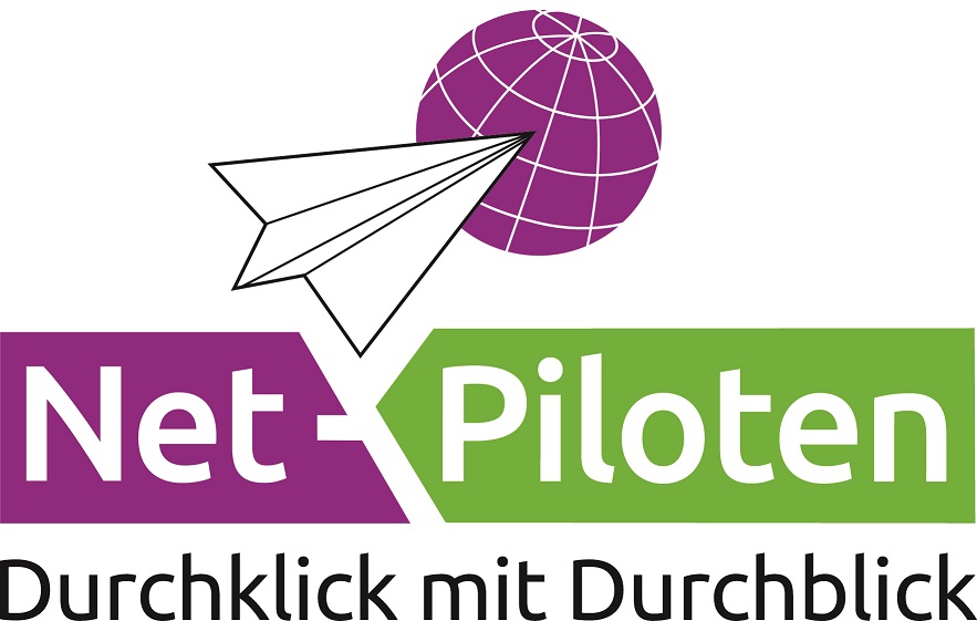 Logo NetPiloten - Durchklick mit Durchblick